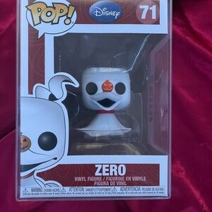 Funko Pop Zero Figure with White and Orange Accents